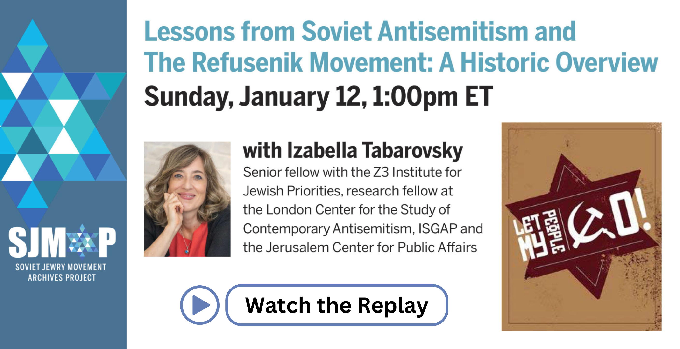 Tabarovsky Webinar Replay Graphic